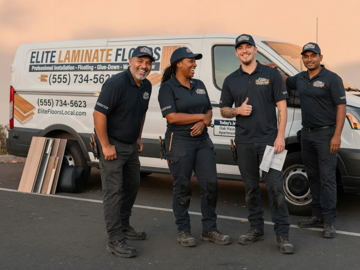 Laminate flooring installation company in Overpeck, OH